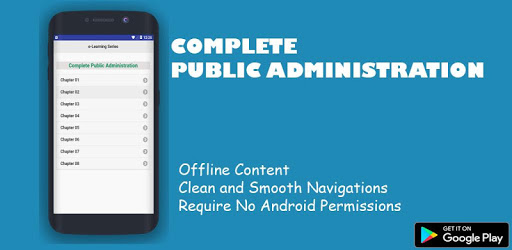 Complete Public Administration PC screenshot