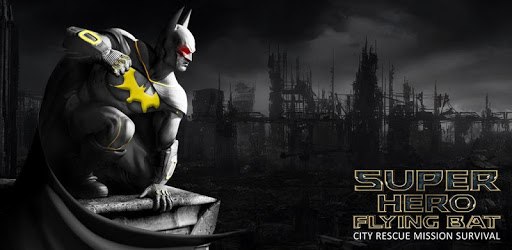 Superhero Flying Bat City Rescue Mission Survival PC screenshot