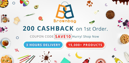 Brownbag - Grocery Shopping Online Quick Delivery PC screenshot