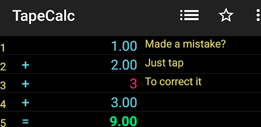 TapeCalc PC screenshot