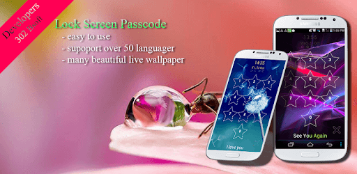 passcode lock screen PC screenshot