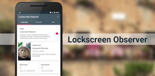 Lockscreen Observer PC screenshot
