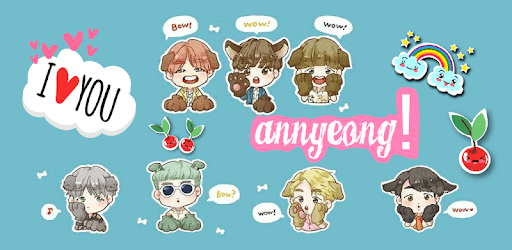 BTS Stickers & Photo Editor For Army PC screenshot