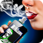 Virtual Vape smoking joke icon