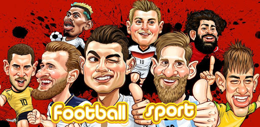 Football Caricature Wallpaper PC screenshot