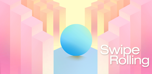Swipe Rolling - Roll the ball in modern art PC screenshot