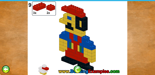 Building bricks step-by-step PC screenshot
