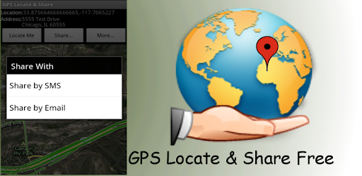GPS Locate & Share Free PC screenshot