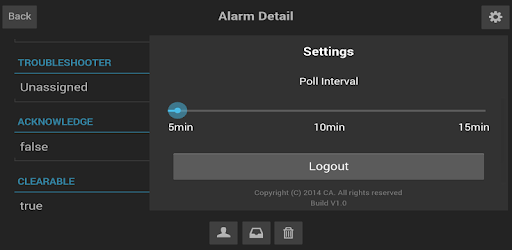 CA Spectrum Mobile PC screenshot CA Spectrum Mobile PC screenshot