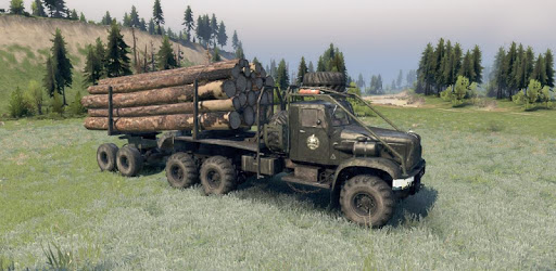 Truck Simulation Operation Wood PC screenshot