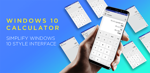 Calculator for window 10 PC screenshot