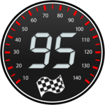 GPS Speedometer : Odometer: Trip meter + GPS speed icon