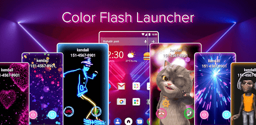 Color Flash Launcher - Call Screen, Themes PC screenshot Color Flash Launcher - Call Screen, Themes PC screenshot