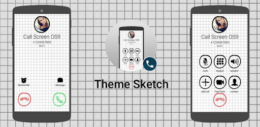 Call Screen Theme Sketch PC screenshot Call Screen Theme Sketch PC screenshot