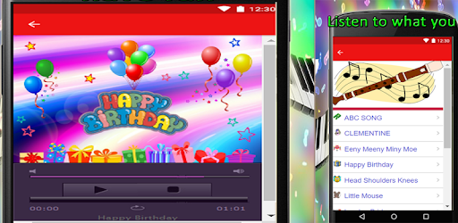 Popular children's songs PC screenshot Popular children's songs PC screenshot