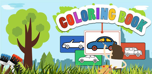 Cars Coloring Book & Drawing Book PC screenshot