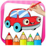 Cars Coloring Book & Drawing Book icon