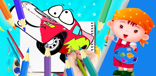Mcqueen Cars Coloring Pages - kids PC screenshot