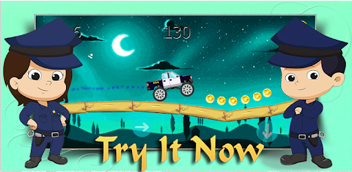 Kids Police Car Driving Simulator Racing games PC screenshot