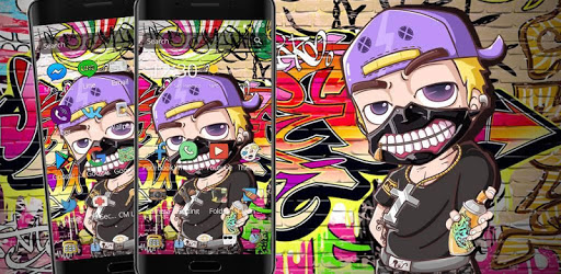 Graffiti Cartoon Theme PC screenshot