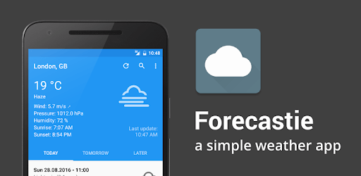 Forecastie - Weather app PC screenshot