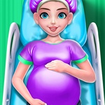 Pregnant Mommy And Baby Care: Babysitter Games icon