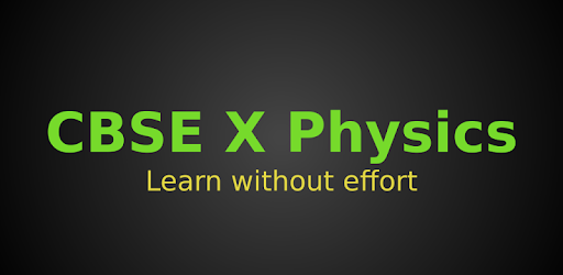 CBSE X Physics PC screenshot