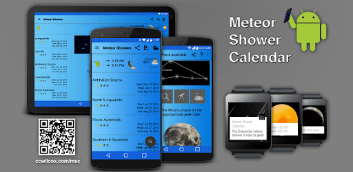 Meteor Shower Calendar PC screenshot