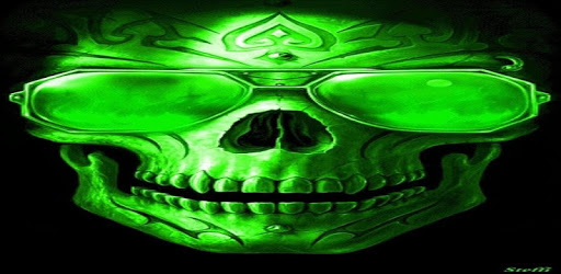Green Fire Skull Live Wallpaper PC screenshot Green Fire Skull Live Wallpaper PC screenshot
