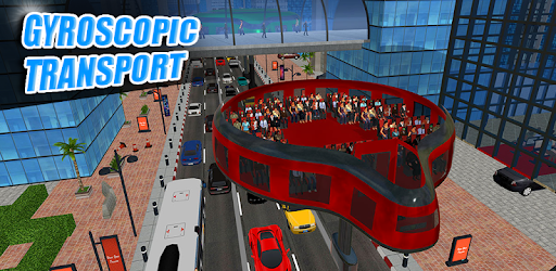 Gyroscopic Elevated Transport Bus: Rescue Driving PC screenshot