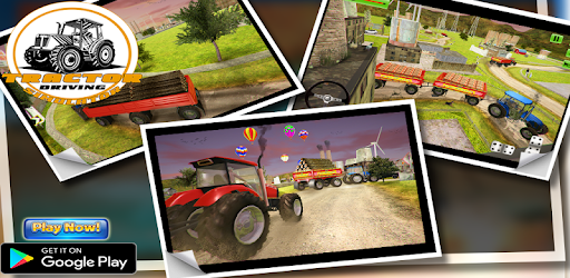 Tow Tractor Driving Simulator: Chained Pull Driver PC screenshot