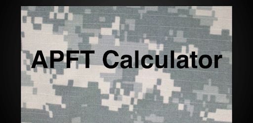 APFT Calculator w/ Score Log PC screenshot