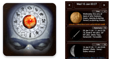 Panchanga vedic lunar calendar PC screenshot