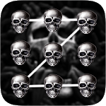 Skull 3D Pattern Lock Screen for PC