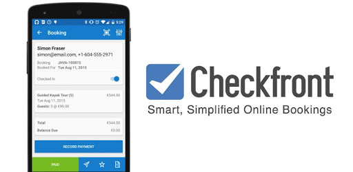 Checkfront - Online Booking PC screenshot