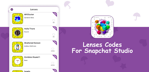 Lenses Codes For Snapchat Studio PC screenshot