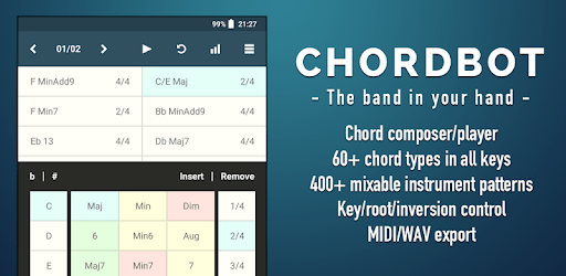 Chordbot Lite PC screenshot Chordbot Lite PC screenshot