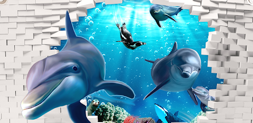 Dolphin Live Wallpaper HD 4K PC screenshot