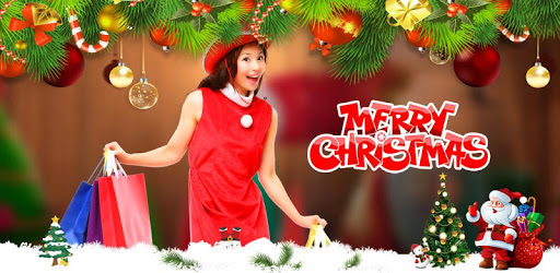 Christmas Photo Frame : Cake & Photo Card Maker PC screenshot