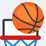 Basketball shooter challenge icon