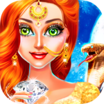 Snake Girl Salon - Naagin Dressup Adventure Game icon