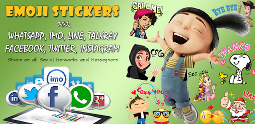Emoji HD Talking Stickers PC screenshot