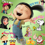 Emoji HD Talking Stickers icon