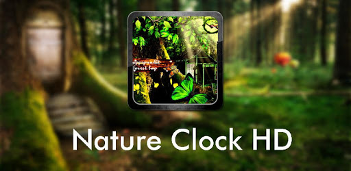 Nature Clock Wallpaper PC screenshot