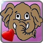 Baby Elephant in love for PC
