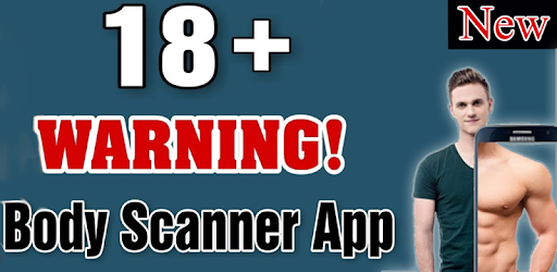Cloth remover app/xray body scanner prank PC screenshot