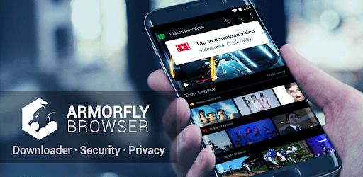 Armorfly Browser & Downloader - Private , Safe PC screenshot
