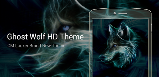 Ghost Wolf Cool HD Theme PC screenshot
