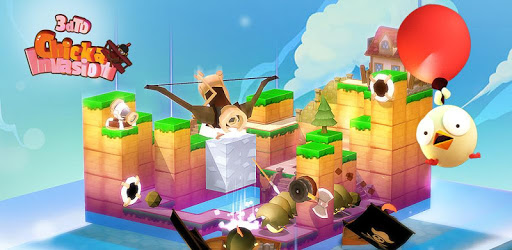 3D TD: Chicka Invasion - 3D Tower Defense! PC screenshot