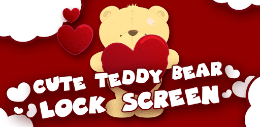 Cute Teddy Bear Lock Screen PC screenshot